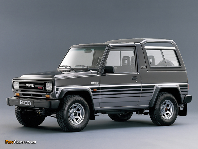Images of Daihatsu Rocky Wagon 1987–93 (640 x 480)