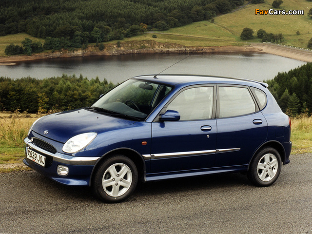 Daihatsu Sirion UK-spec 1998–2001 images (640 x 480)