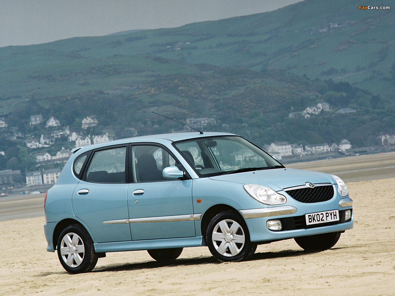 Daihatsu Sirion UK-spec 2001–04 wallpapers (1280 x 960)