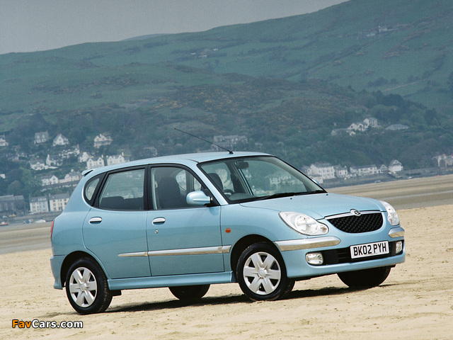 Daihatsu Sirion UK-spec 2001–04 wallpapers (640 x 480)