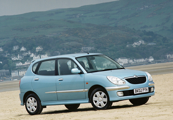 Daihatsu Sirion UK-spec 2001–04 wallpapers