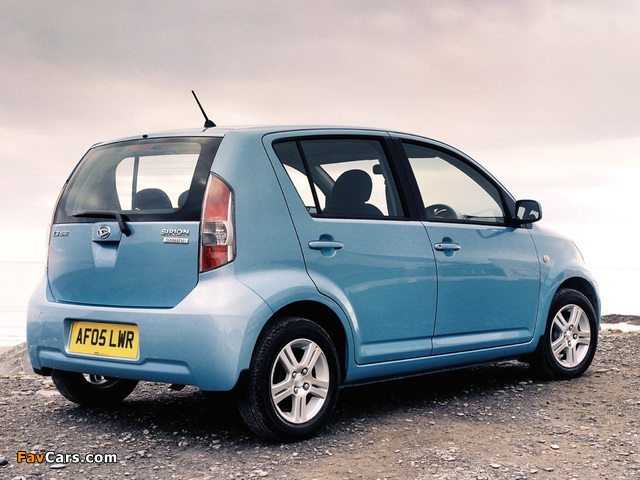 Daihatsu Sirion UK-spec 2005–07 photos (640 x 480)