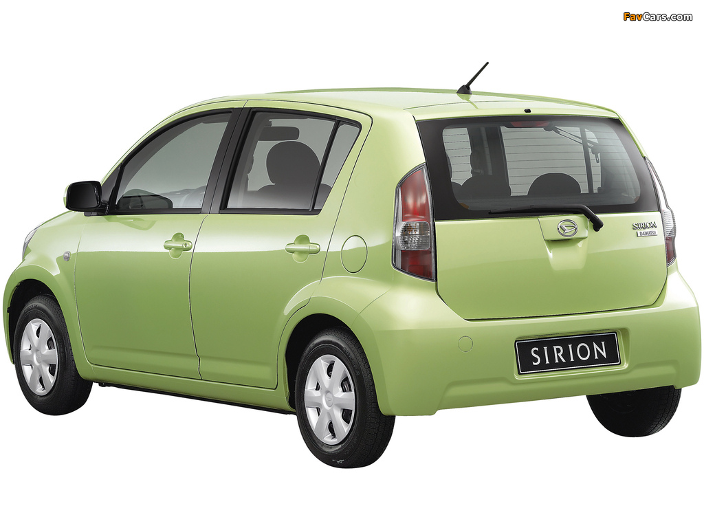 Daihatsu Sirion 2005–07 pictures (1024 x 768)