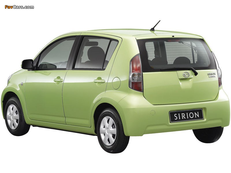 Daihatsu Sirion 2005–07 pictures (800 x 600)