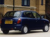 Photos of Daihatsu Sirion UK-spec 1998–2001