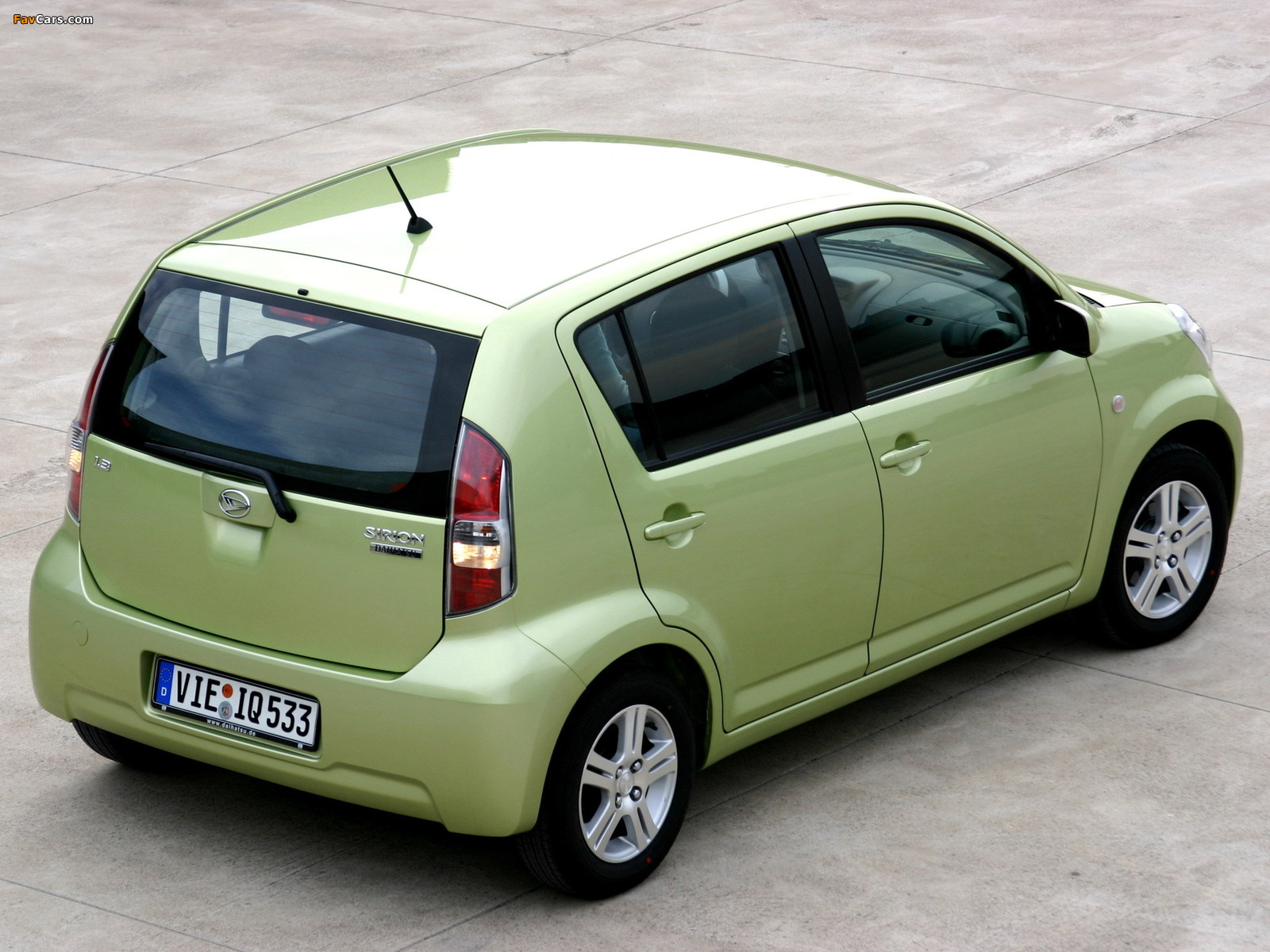 Pictures of Daihatsu Sirion 2005–07 (1600 x 1200)
