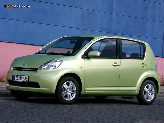 Pictures of Daihatsu Sirion 2005–07 (640 x 480)