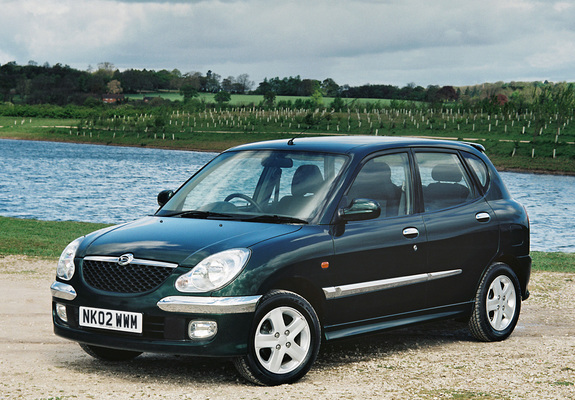 Daihatsu Sirion UK-spec 2001–04 wallpapers