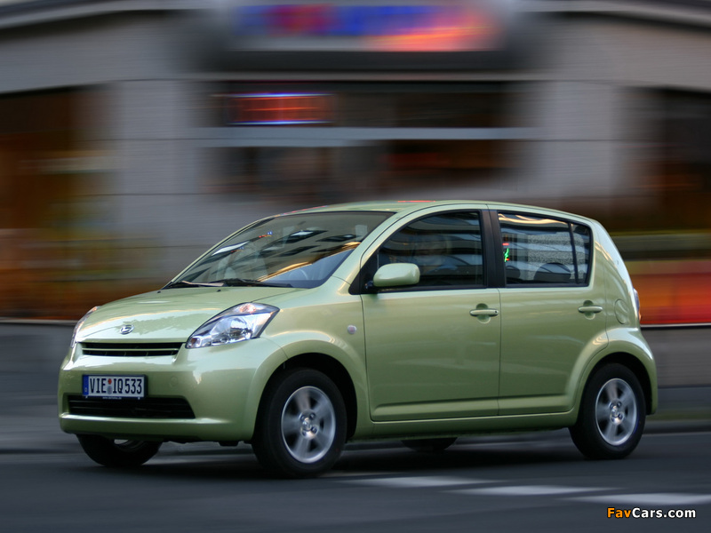 Daihatsu Sirion 2005–07 wallpapers (800 x 600)