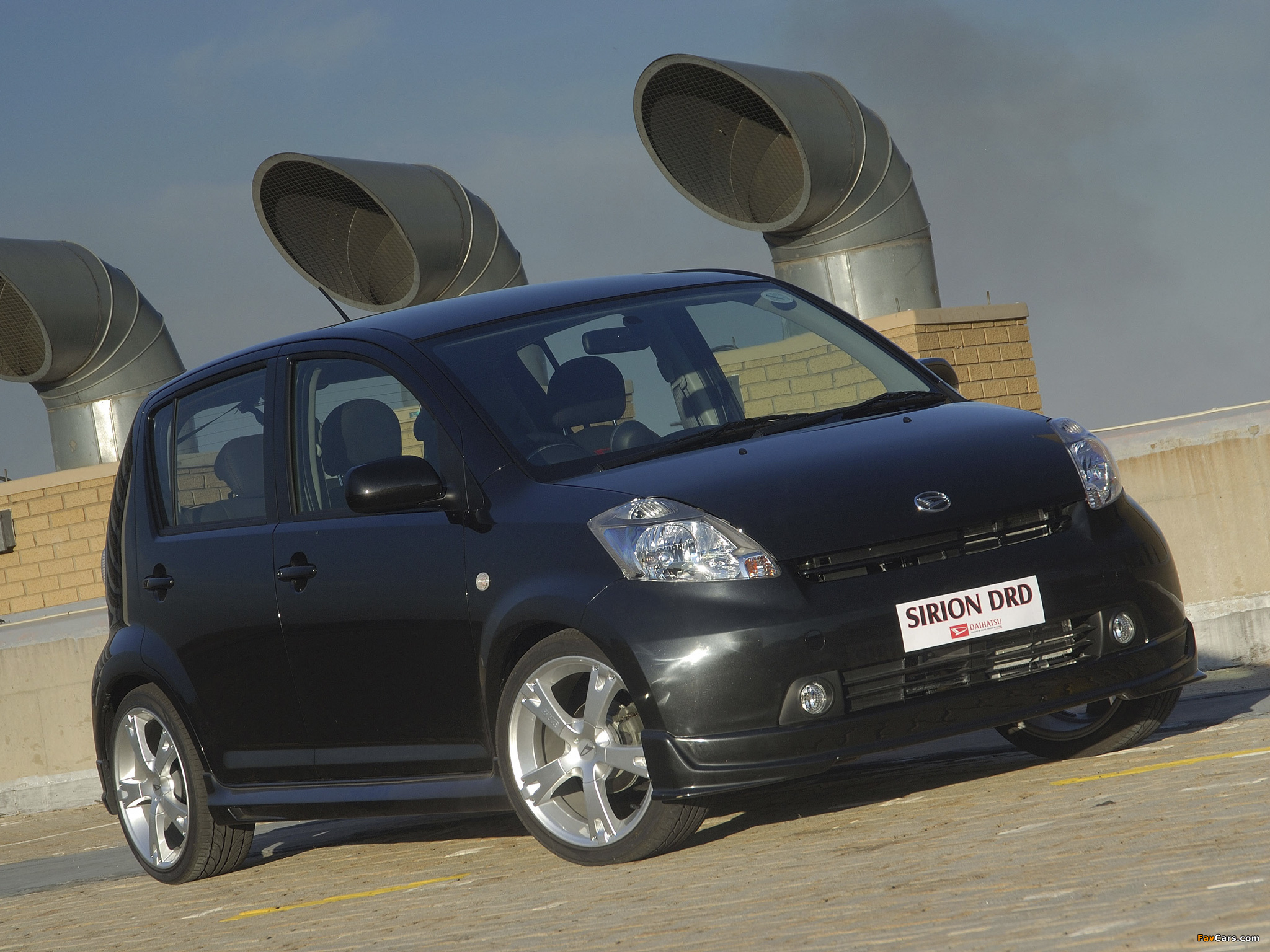 Daihatsu Sirion DRD ZA-spec 2006–07 wallpapers (2048 x 1536)