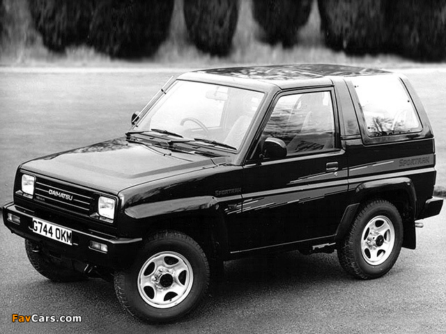 Daihatsu Sportrak EL Limited Edition 1989–90 photos (640 x 480)