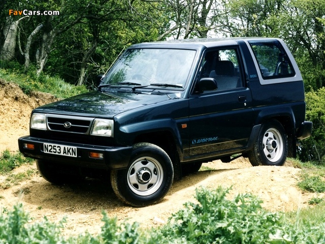 Photos of Daihatsu Sportrak Wagon 1993–98 (640 x 480)