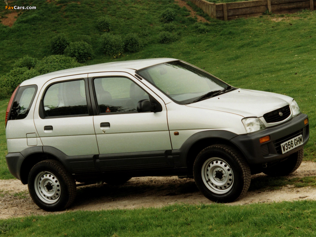 Daihatsu Terios UK-spec 1997–2000 pictures (1024 x 768)
