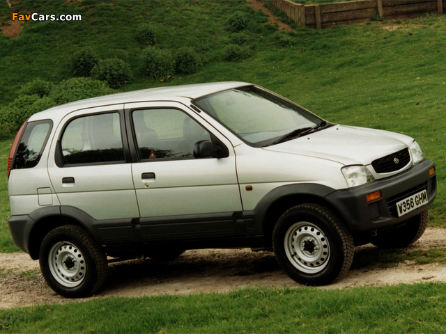 Daihatsu Terios UK-spec 1997–2000 pictures (640 x 480)