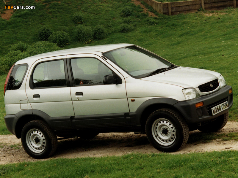 Daihatsu Terios UK-spec 1997–2000 pictures (800 x 600)