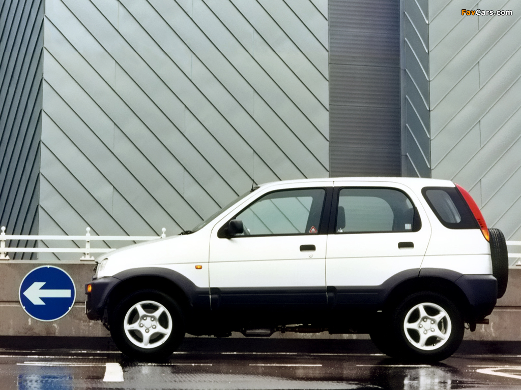 Daihatsu Terios Plus UK-spec 1997–2000 wallpapers (1024 x 768)