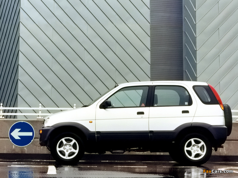 Daihatsu Terios Plus UK-spec 1997–2000 wallpapers (800 x 600)