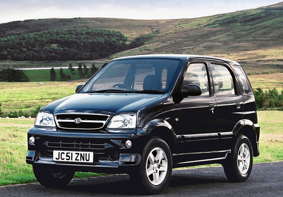 Daihatsu Terios SL UK-spec 2001–02 images