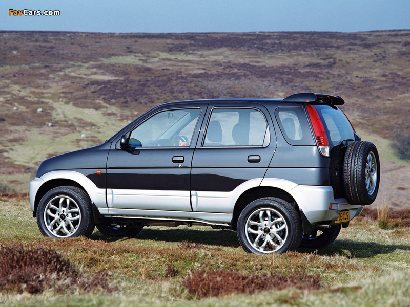Daihatsu Terios Sport UK-spec 2003–05 images (800 x 600)