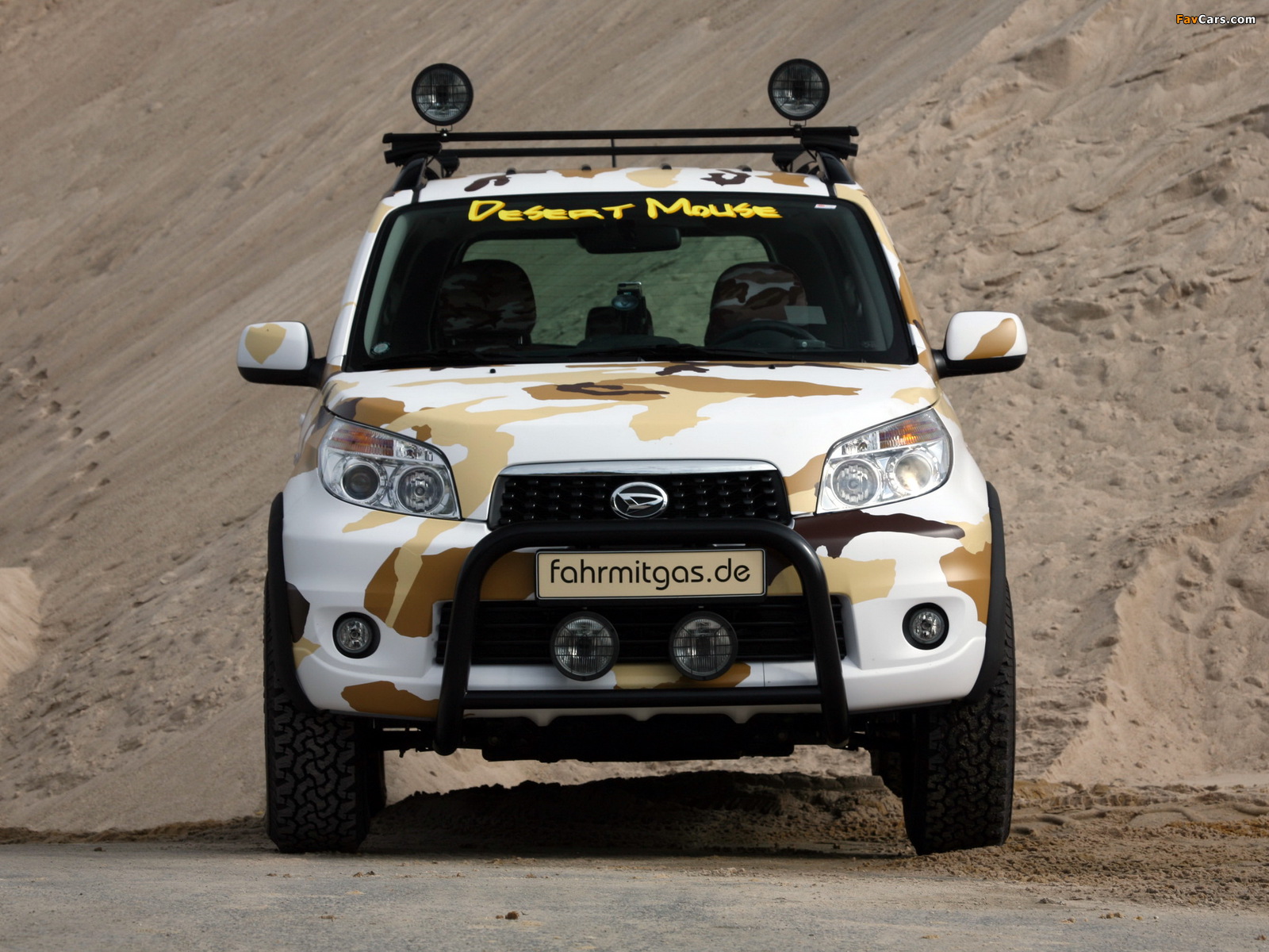 Fahrmitgas.de Daihatsu Terios Desert Mouse Concept 2010 wallpapers (1600 x 1200)