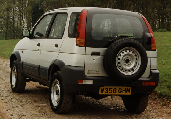Images of Daihatsu Terios UK-spec 1997–2000