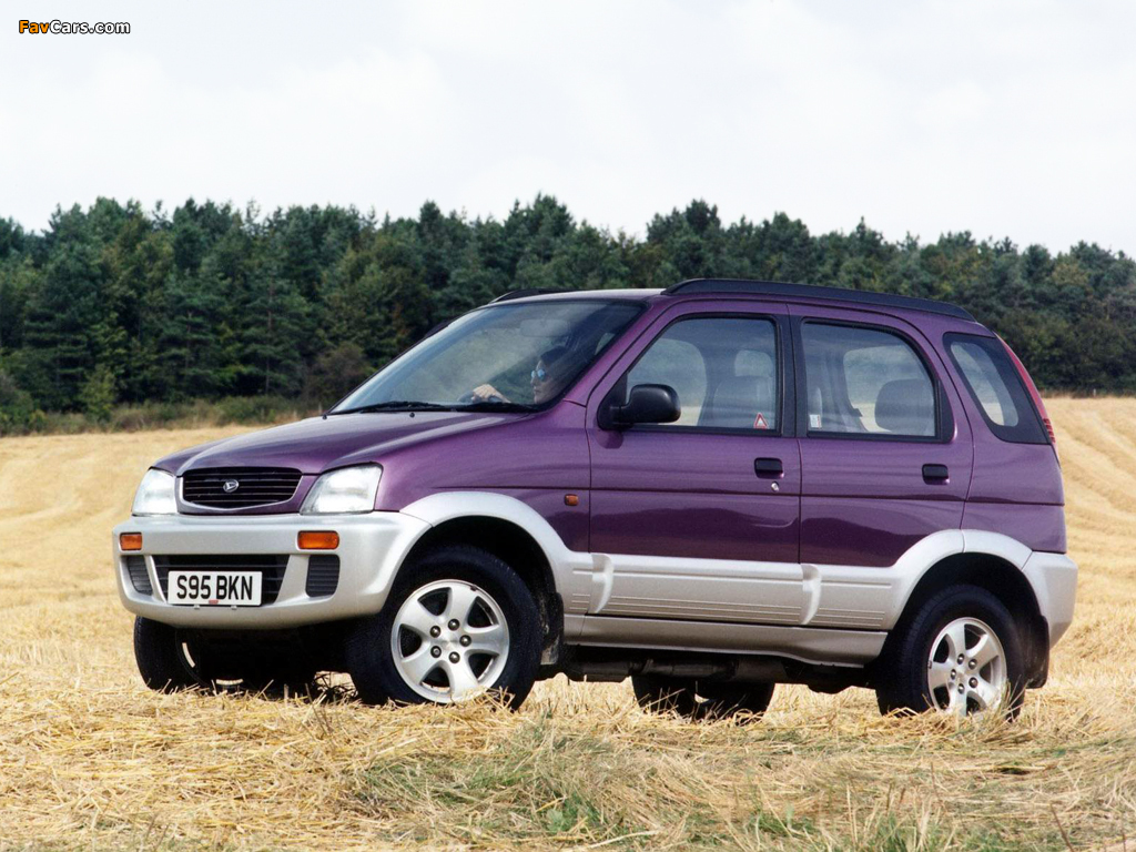 Images of Daihatsu Terios Plus UK-spec 1997–2000 (1024 x 768)