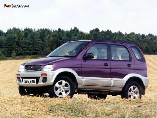 Images of Daihatsu Terios Plus UK-spec 1997–2000 (640 x 480)