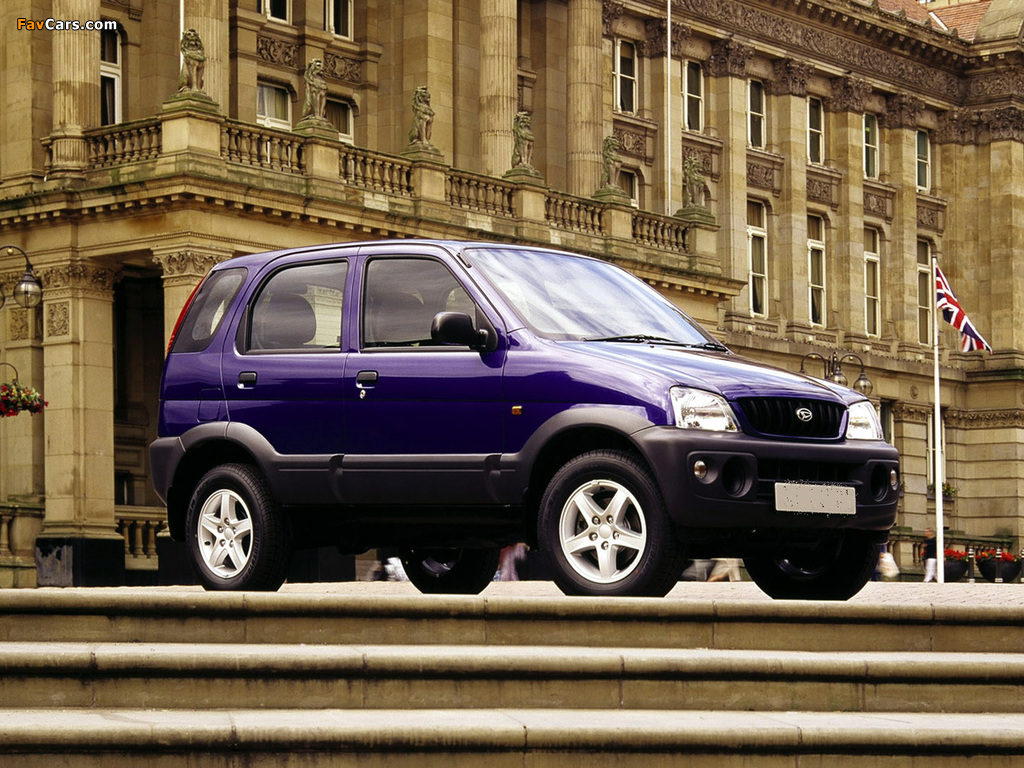 Images of Daihatsu Terios UK-spec 2000–05 (1024 x 768)