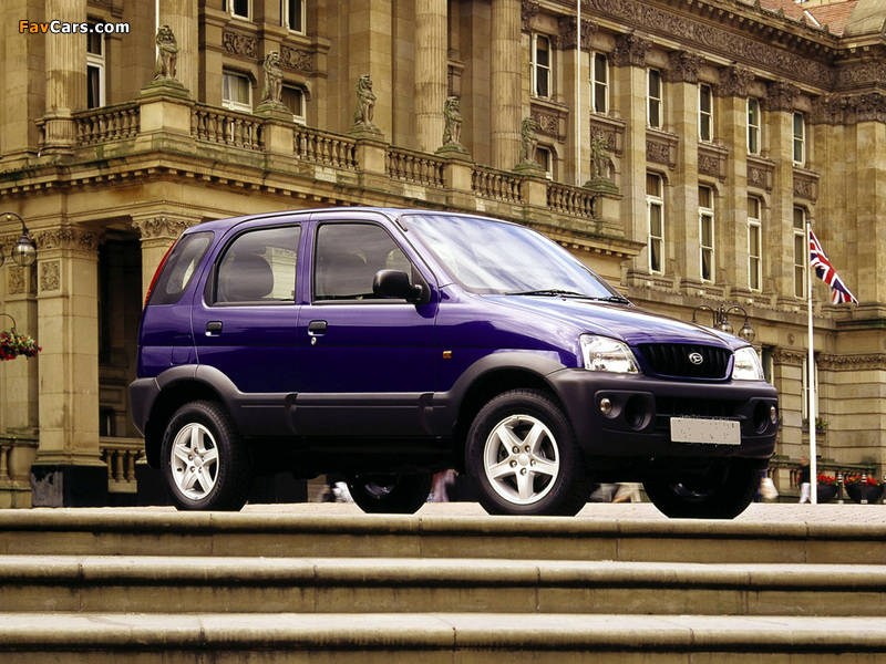 Images of Daihatsu Terios UK-spec 2000–05 (800 x 600)