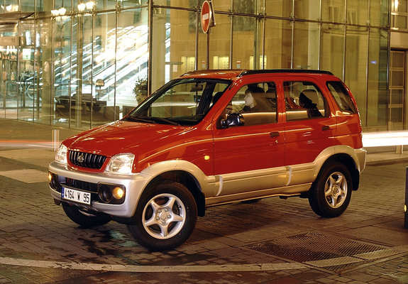 Images of Daihatsu Terios EU-spec 2000–05