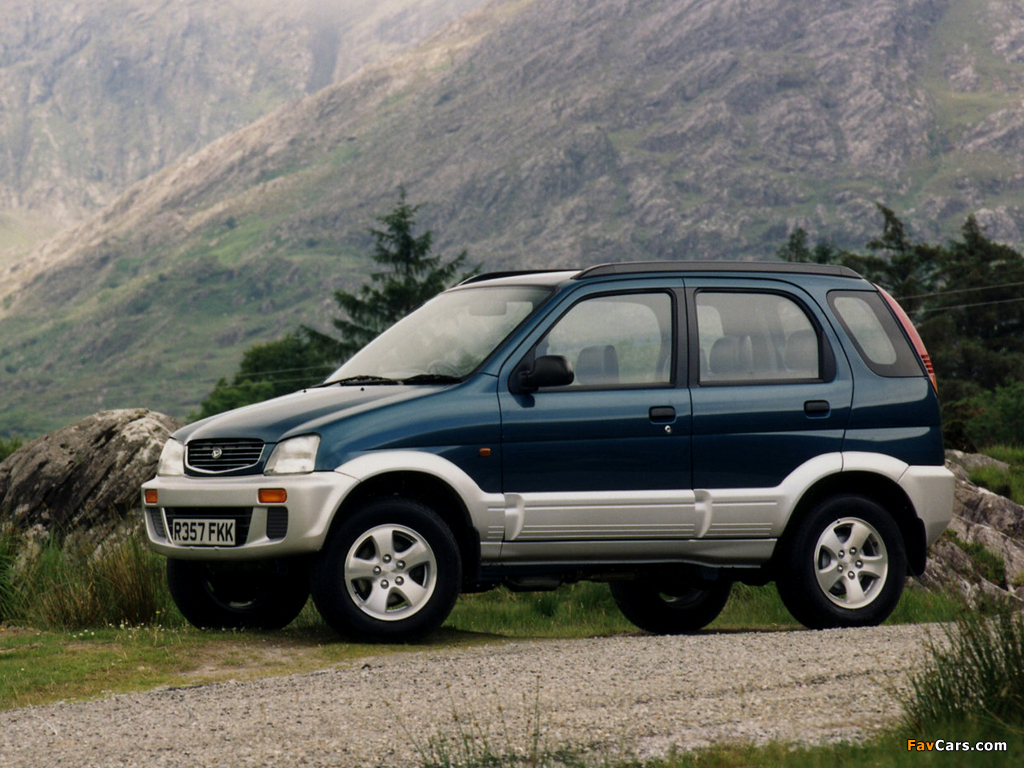 Photos of Daihatsu Terios Plus UK-spec 1997–2000 (1024 x 768)