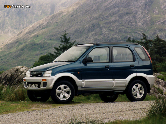 Photos of Daihatsu Terios Plus UK-spec 1997–2000 (640 x 480)