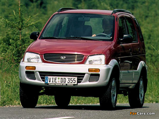 Pictures of Daihatsu Terios EU-spec 1997–2000 (640 x 480)