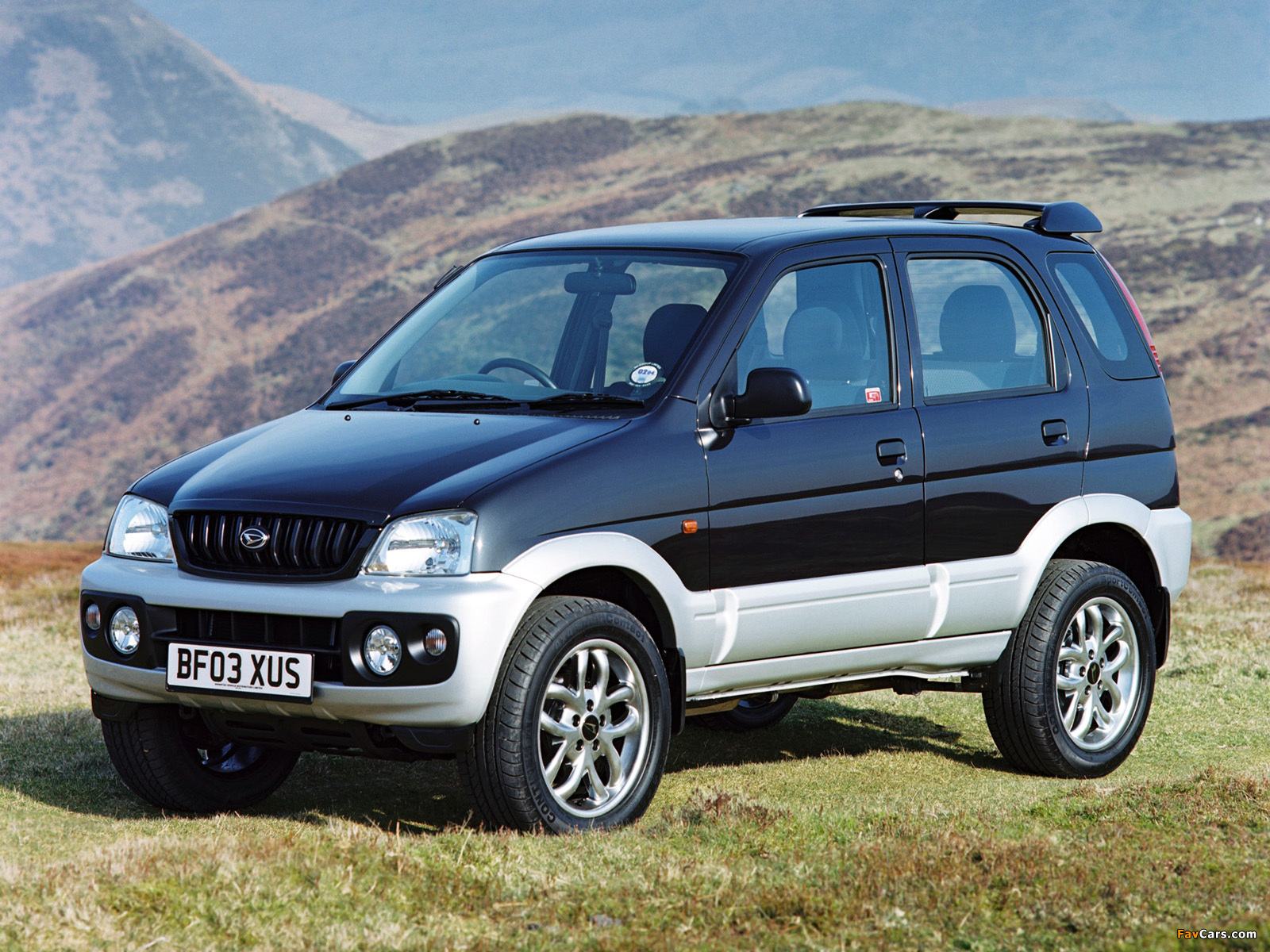 Daihatsu Terios Sport UK-spec 2003–05 wallpapers (1600 x 1200)