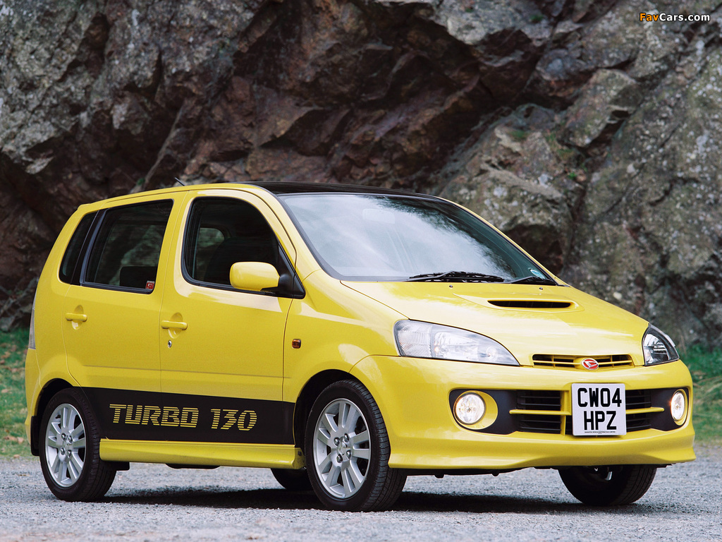 Daihatsu YRV Turbo 2001–06 pictures (1024 x 768)