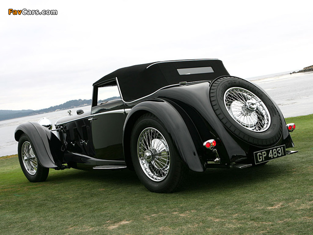 Daimler Double Six 50 Sport Corsica Drophead Coupe 1931– wallpapers (640 x 480)