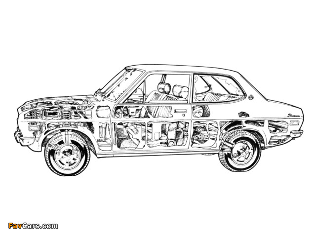 Datsun 1200 1974 wallpapers (640 x 480)