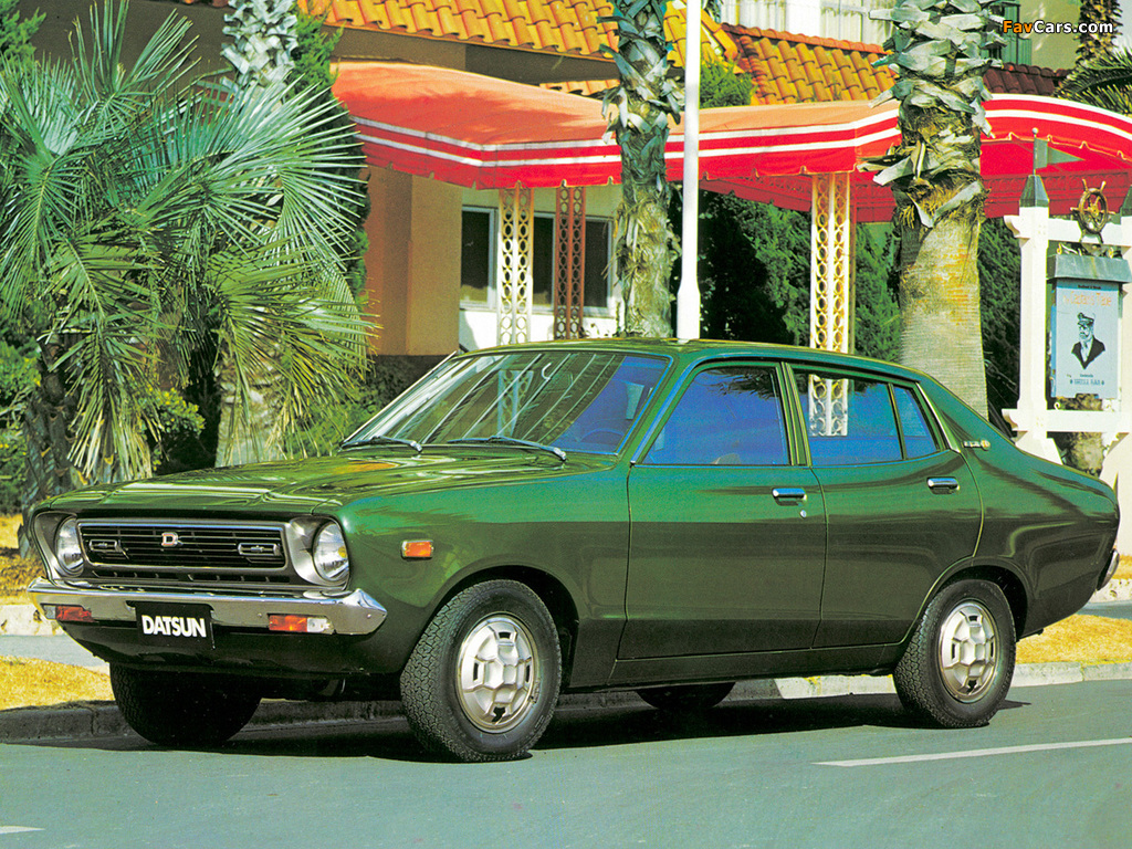 Datsun 120Y 1973–78 wallpapers (1024 x 768)