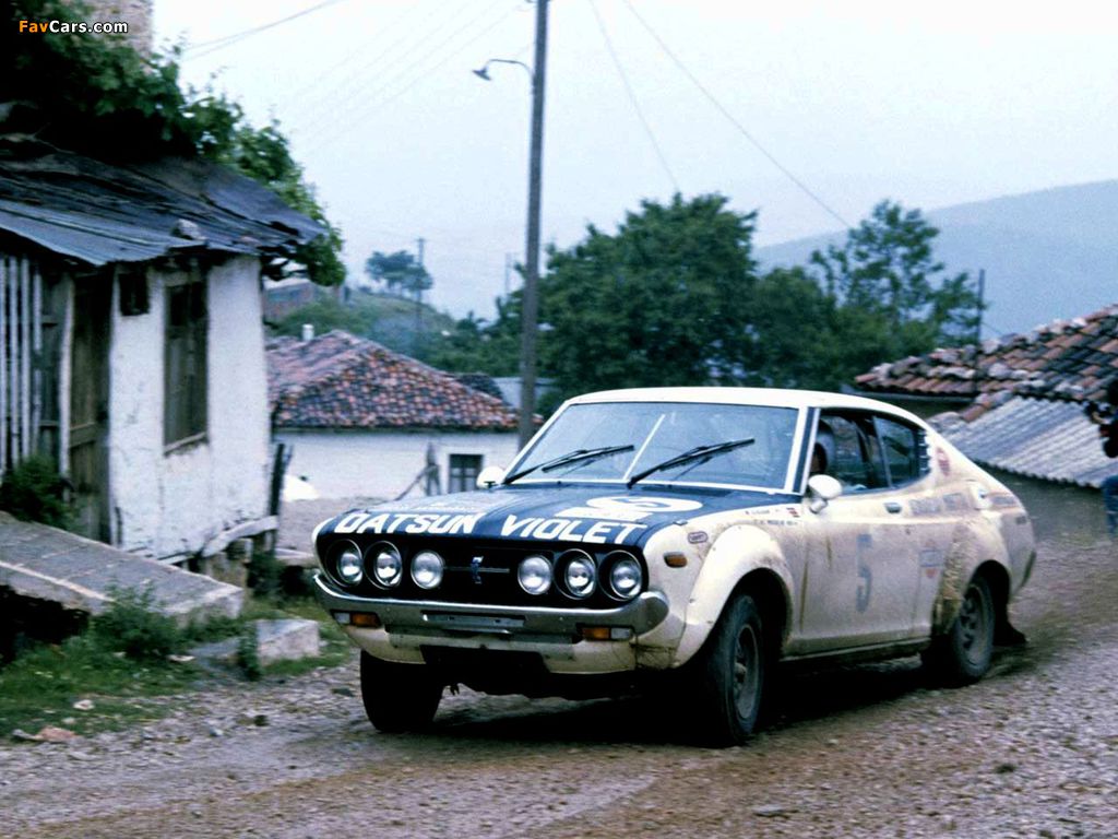 Datsun 160J Rally Car 1979–81 images (1024 x 768)
