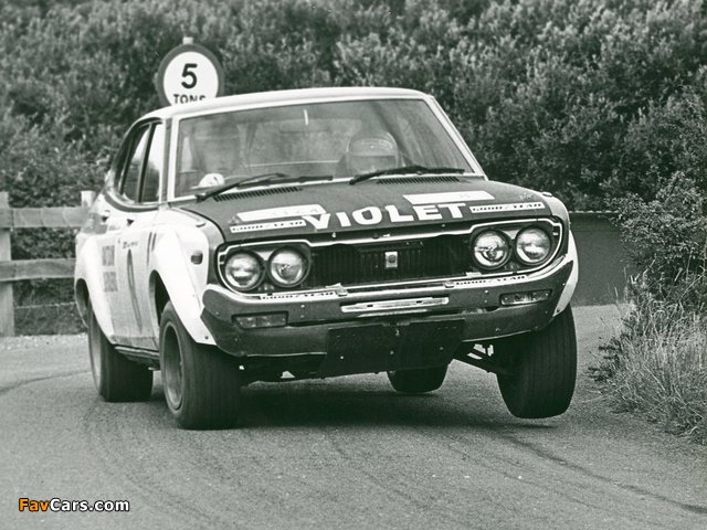 Datsun 160J Rally Car pictures (640 x 480)