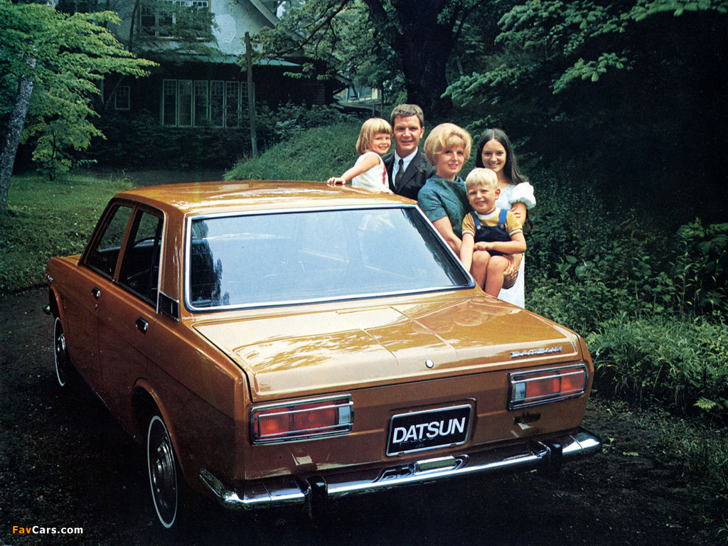 Datsun 1600 4-door Sedan (510) 1968–74 photos (1024 x 768)