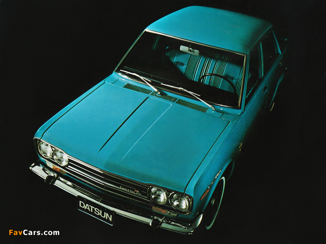 Datsun 1600 4-door Sedan (510) 1968–74 wallpapers (640 x 480)