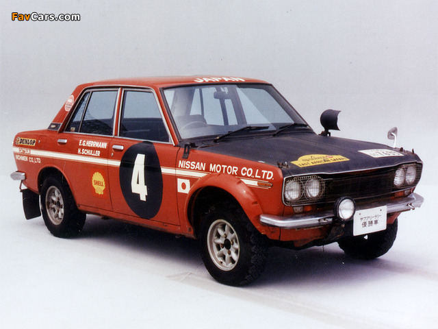 Images of Datsun 1600 Rally Car (640 x 480)