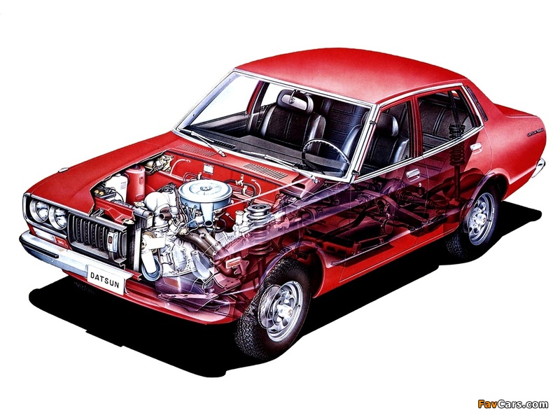 Images of Datsun 180B Sedan (810) 1976–78 (800 x 600)