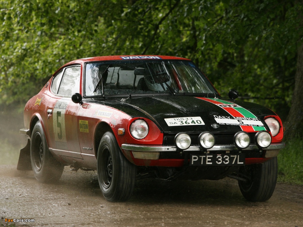 Datsun 240Z Rally (S30) 1971–73 pictures (1024 x 768)