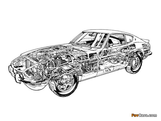Datsun 240Z (HS30) 1969–74 wallpapers (640 x 480)