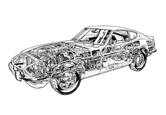 Datsun 240Z (HS30) 1969–74 wallpapers