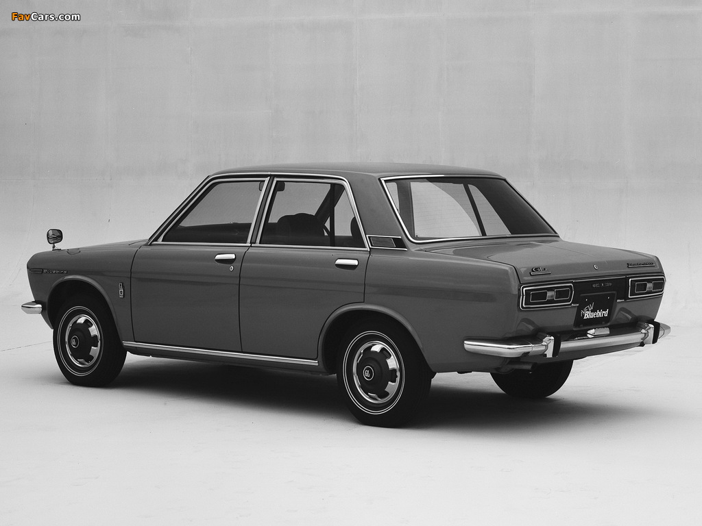 Datsun Bluebird 4-door Sedan (510) 1967–72 photos (1024 x 768)