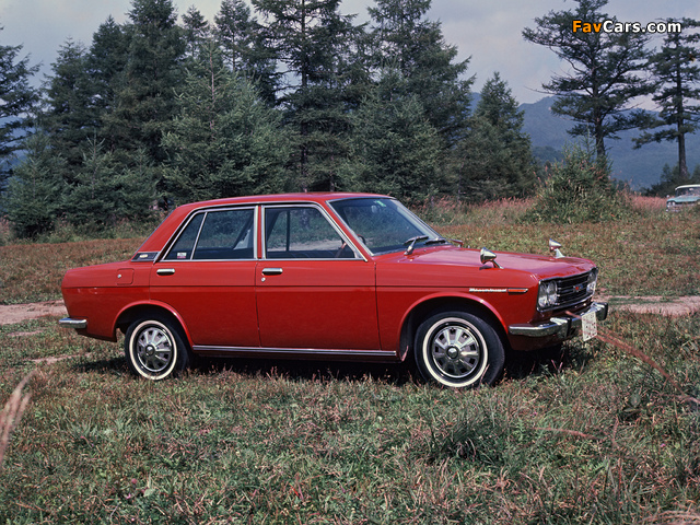 Datsun Bluebird 1600 SSS 4-door Sedan (510) 1968–71 wallpapers (640 x 480)