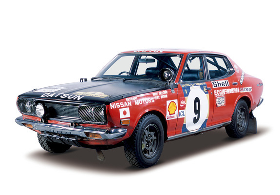 Datsun Bluebird U Sedan Rally Car (610) 1971–73 images